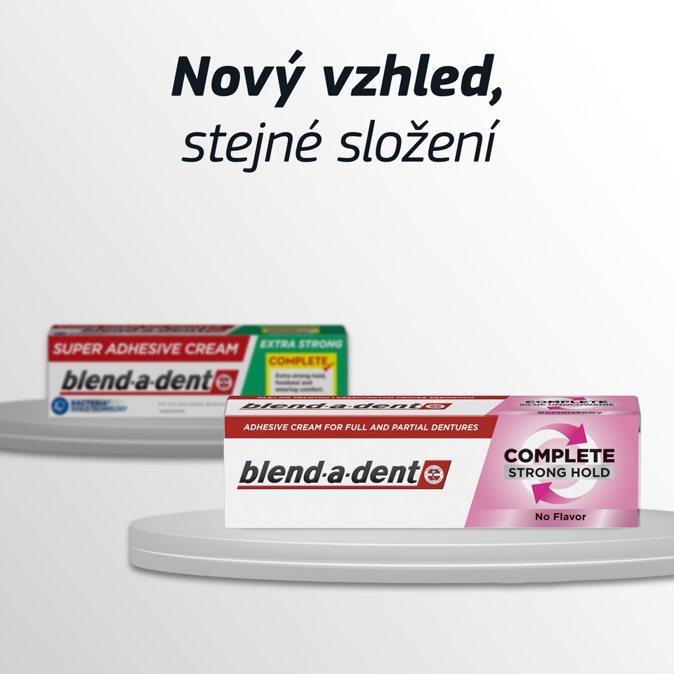 image 1 of Blend-a-dent Complete Denture Adhesive 47g, Neutral
