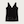 Black, F&F Sequin Hem V Neck Sleeveless Dress in Black