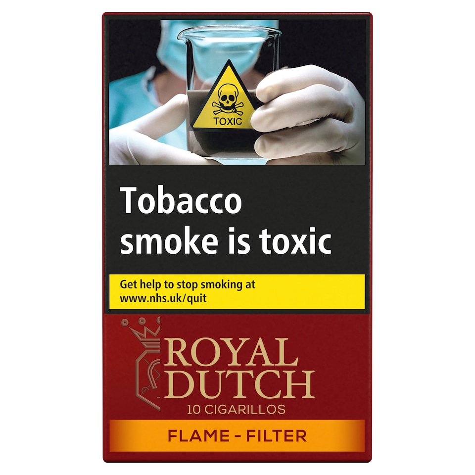 Royal Dutch Flame Filter Cigarillos 10 Pack