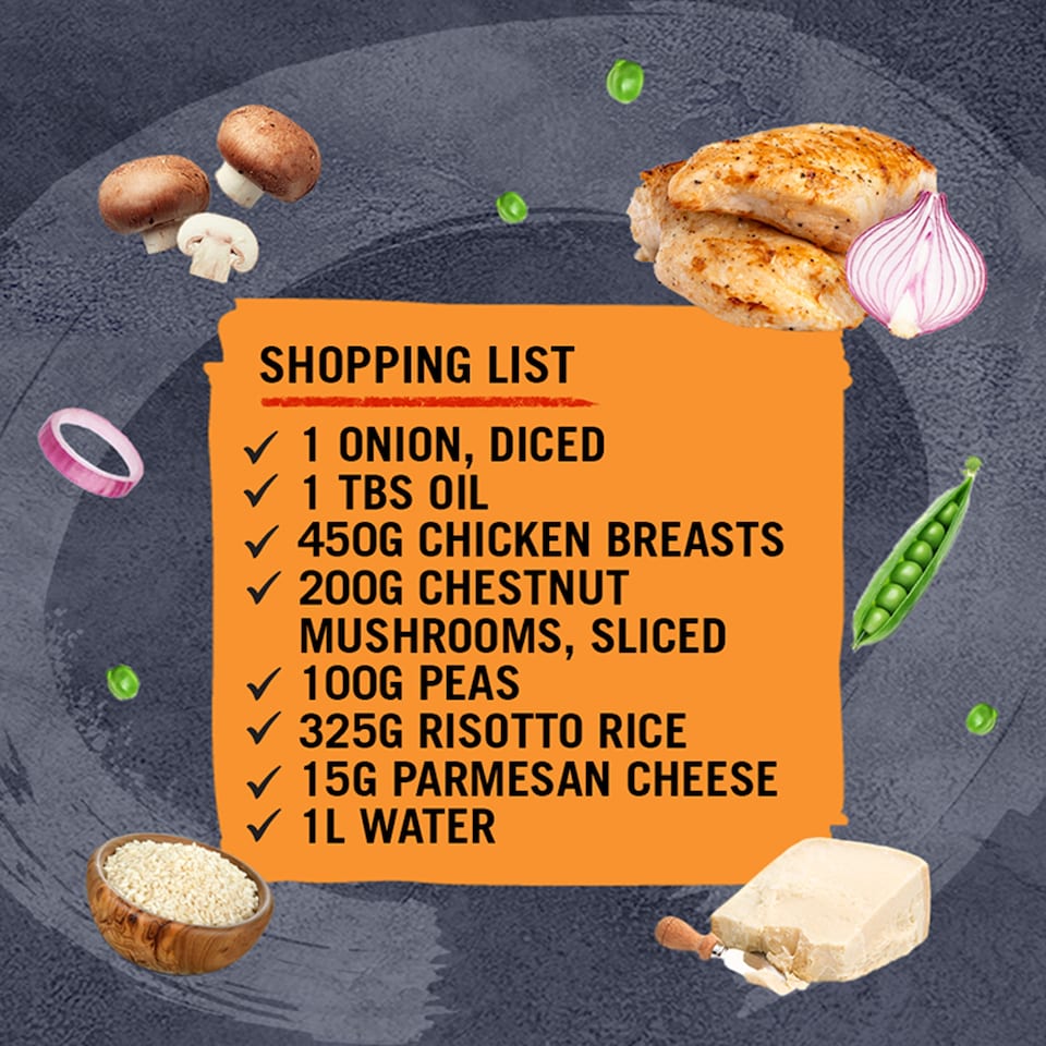 image 1 of Schwartz One Pan Italian Chicken Risotto Recipe Mix 28g