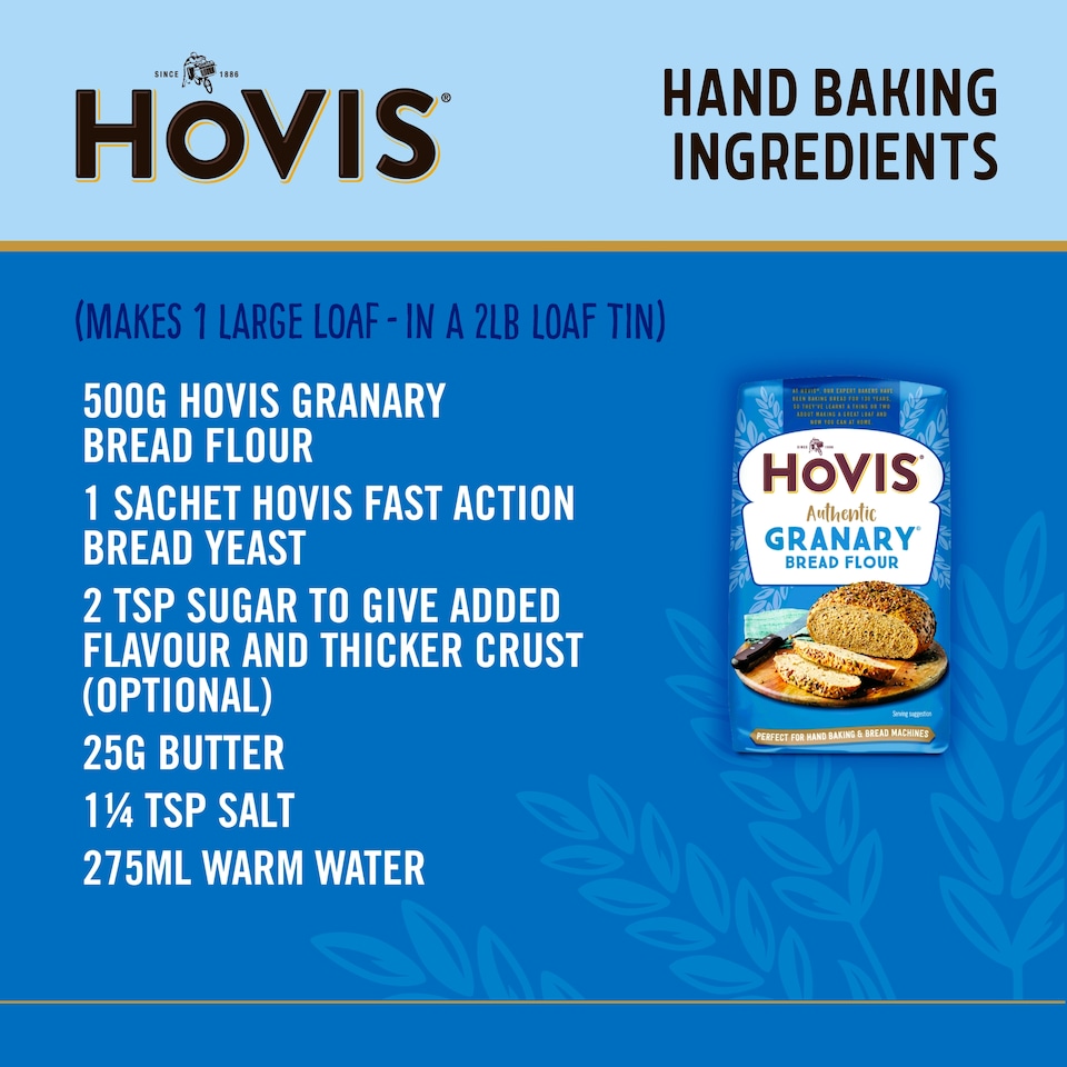 image 1 of Hovis Malted Brown Granary Flour 1Kg