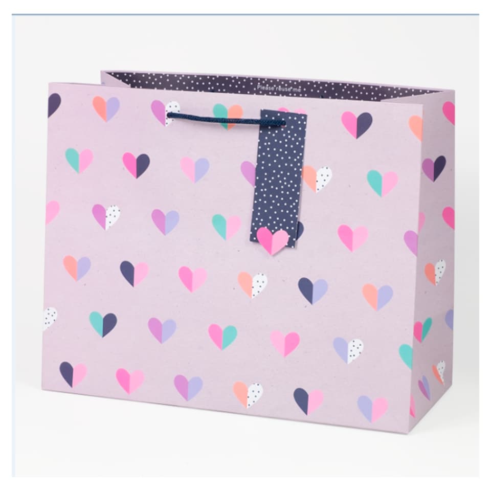 T. Hearts Landscape Large Bag