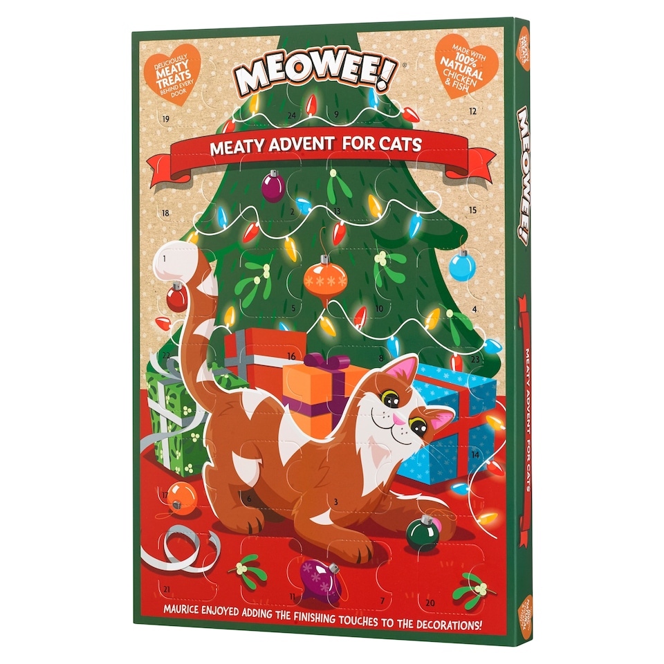 Meowee Meaty Cat Advent Calendar 36g
