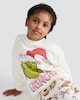 image 1 of The Grinch Cotton Rich Sweatshirt and Leggings  in Cream