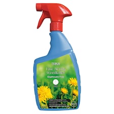 Tesco Fast Acting Weed Killer 800Ml Non Glypho