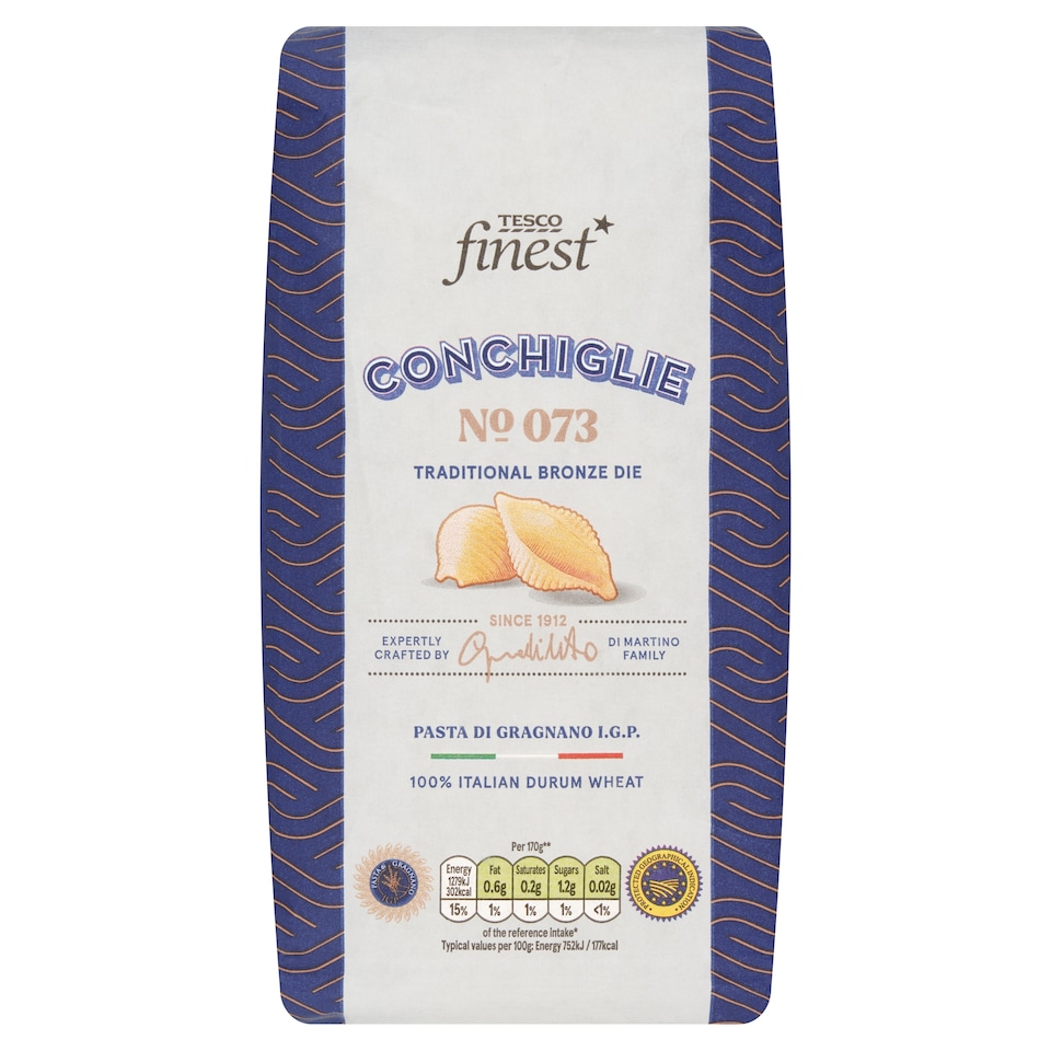 Tesco Finest Conchiglie 500G 500G