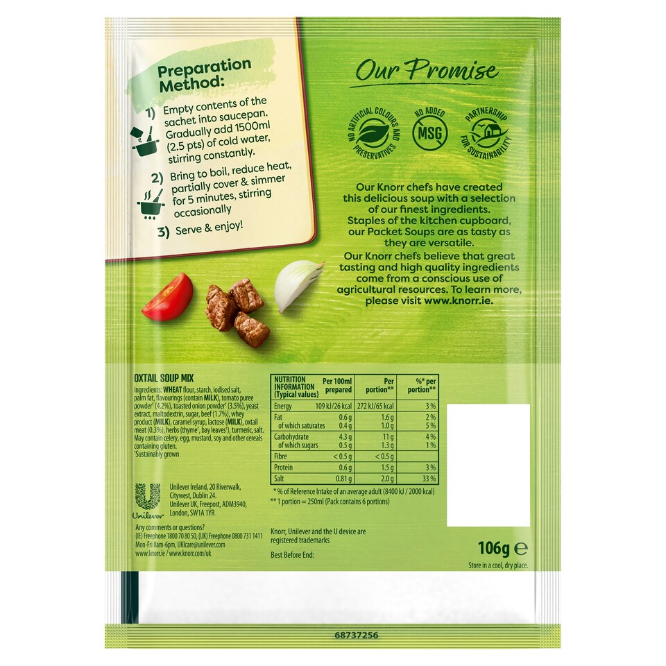 image 1 of Knorr Soup Oxtail 106G
