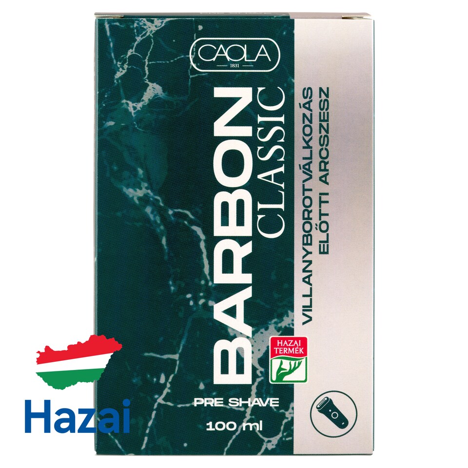 Caola Barbon Classic villanyborotválkozás előtti arcszesz 100 ml