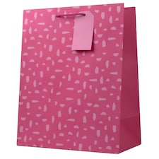 Tesco Pink Dash Large Bag