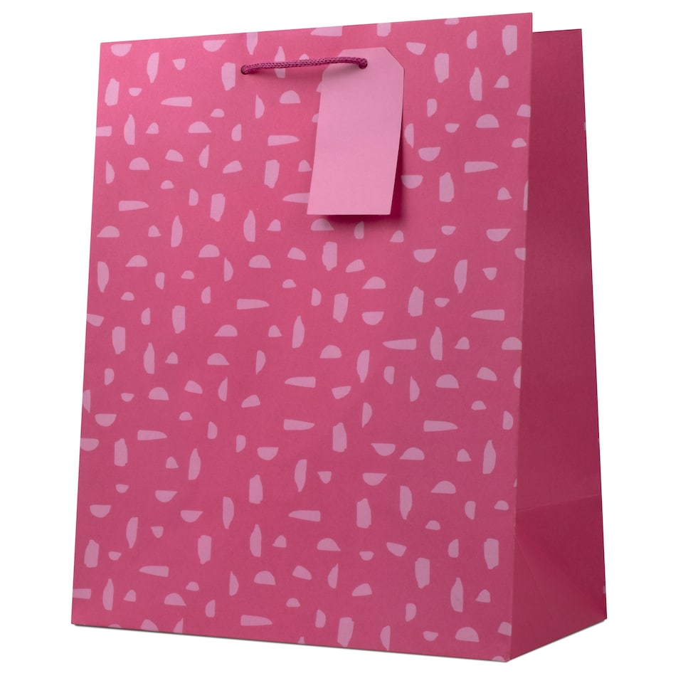 Tesco Pink Dash Large Bag