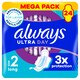 image 1 of Always Ultra Size 2 Sanitary Towels With Wings 24 Pack