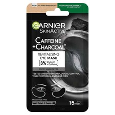 Garnier Skinactive Caffeine & Charcoal Revitalising Eye Mask 5g