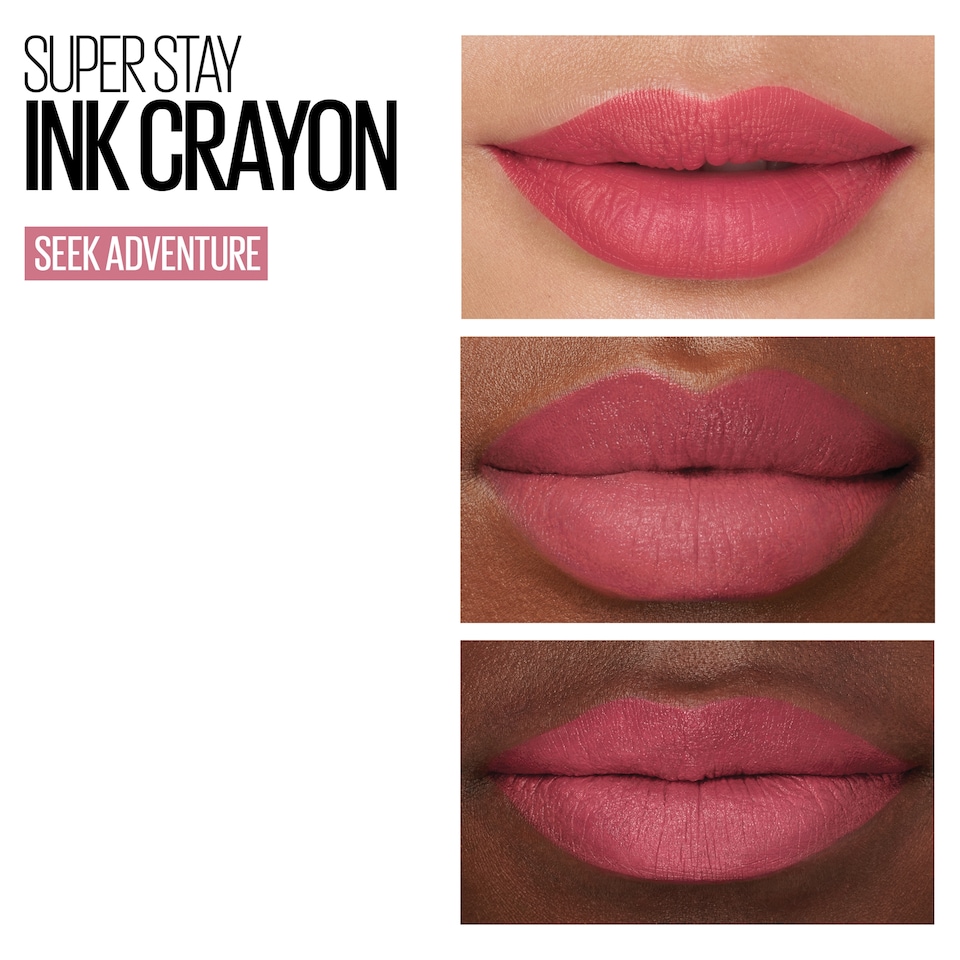 image 1 of Maybelline Superstay Lip Crayon Seek Adventure