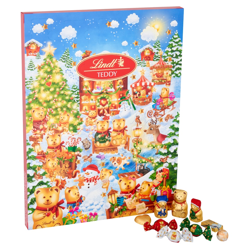 image 1 of Lindt Teddy Winter Wonderland Ad/Cal 170G