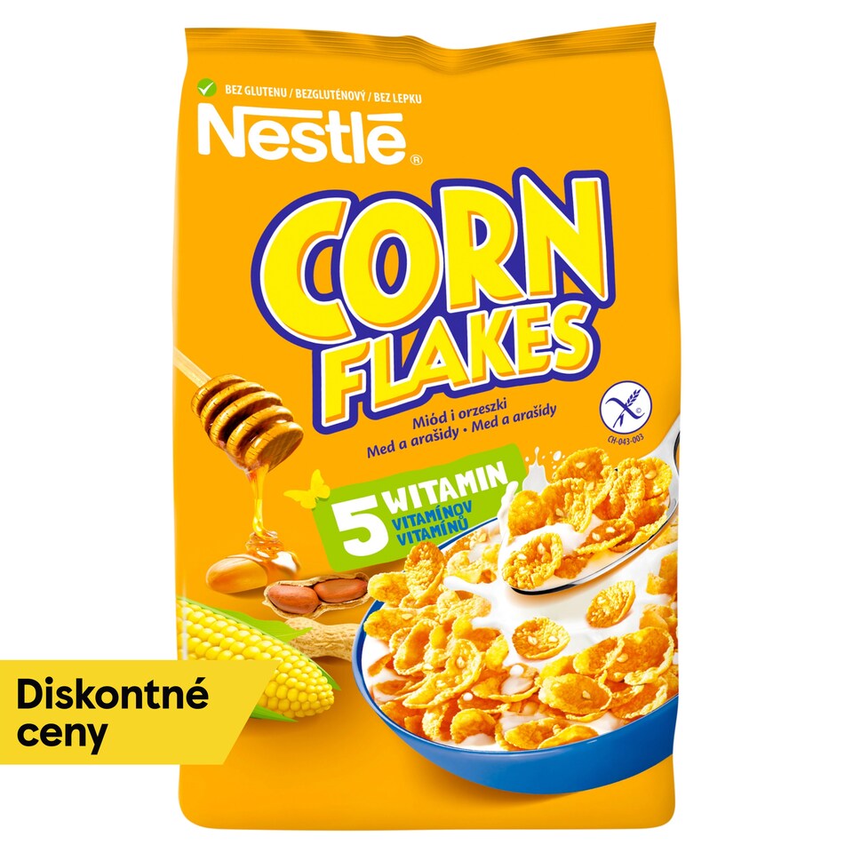 Corn Flakes Honey and Peanuts 400 g