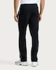 image 3 of F&F Contrast Side Stripe Drawstring Joggers in Black