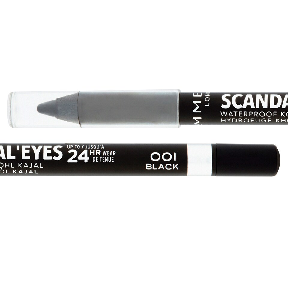 image 1 of Rimmel Eyeliner Scandal Eyes Kohl Waterproof 1.2G Black