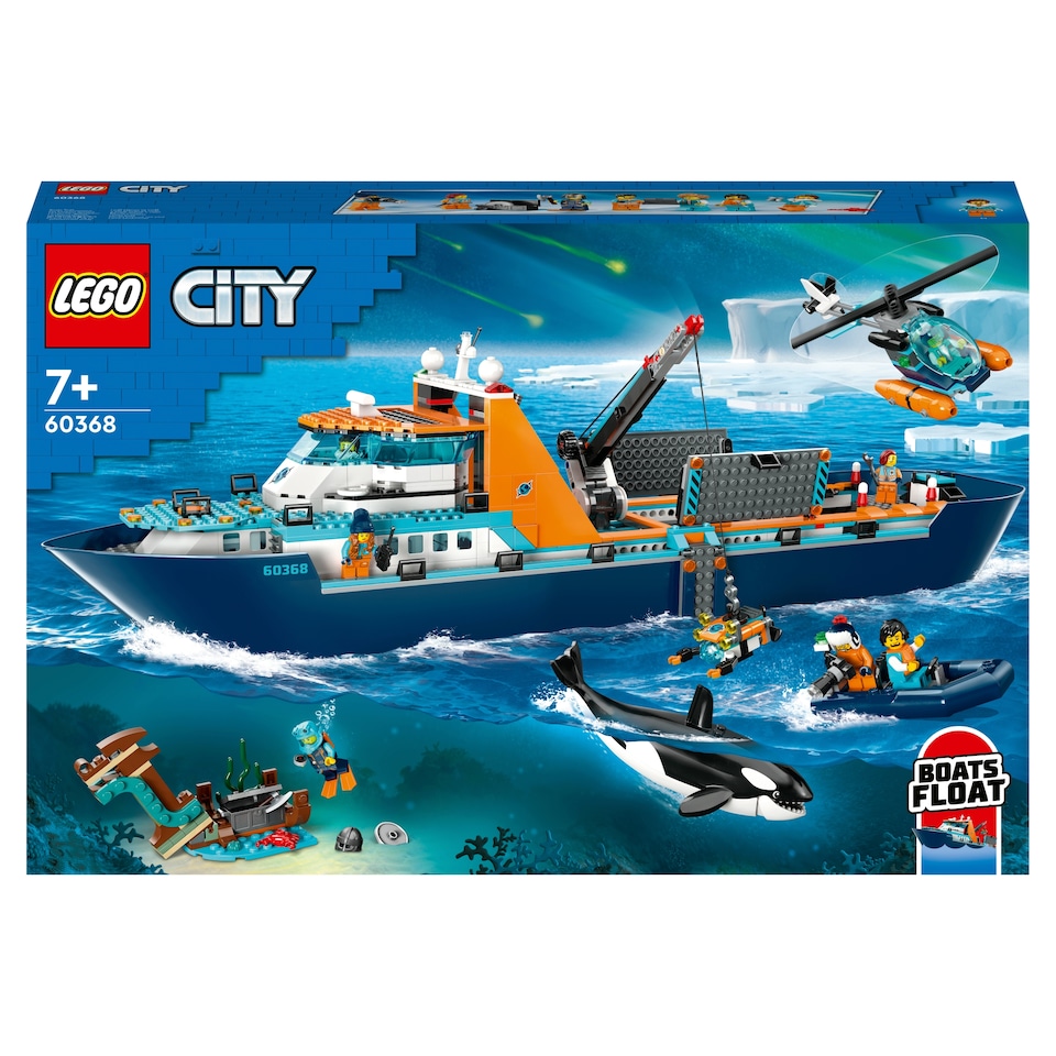 image 1 of LEGO City 60368 Arctic Explorer Ship