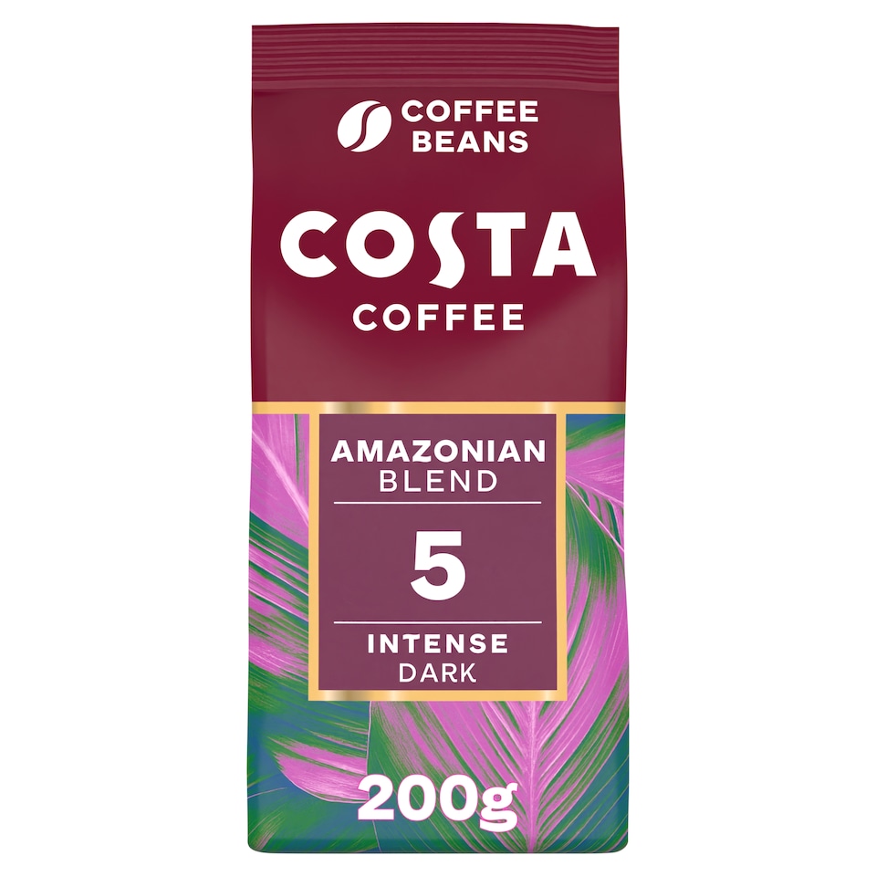 Costa Amazonian Blend Whole Coffee Beans 200G