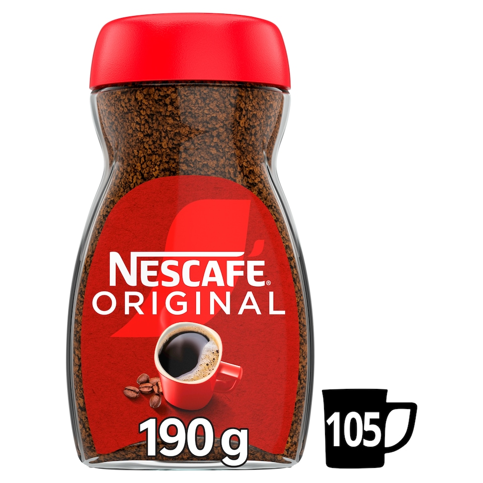 image 1 of Nescafe Original Instant Coffee 190g