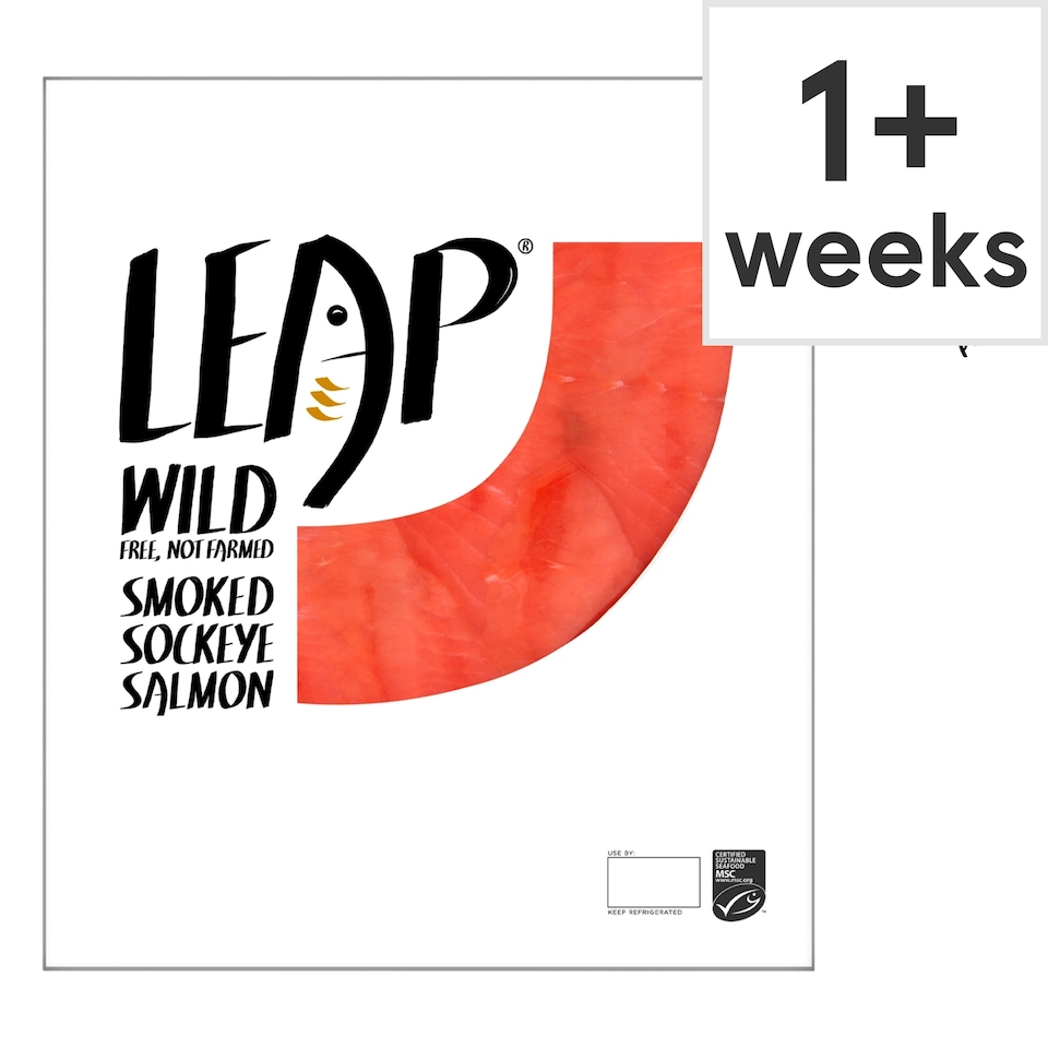 image 1 of Leap Wild Smoked Sockeye Salmon 100G