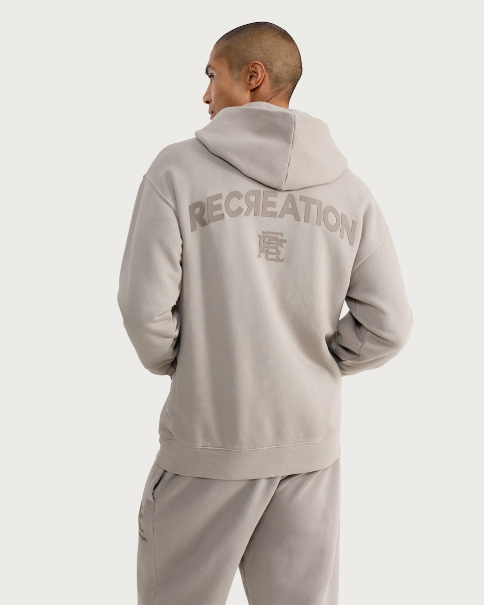 image 1 of F&F Active EVERYHOUR Heavyweight Oversized Fit Hoodie in Grey