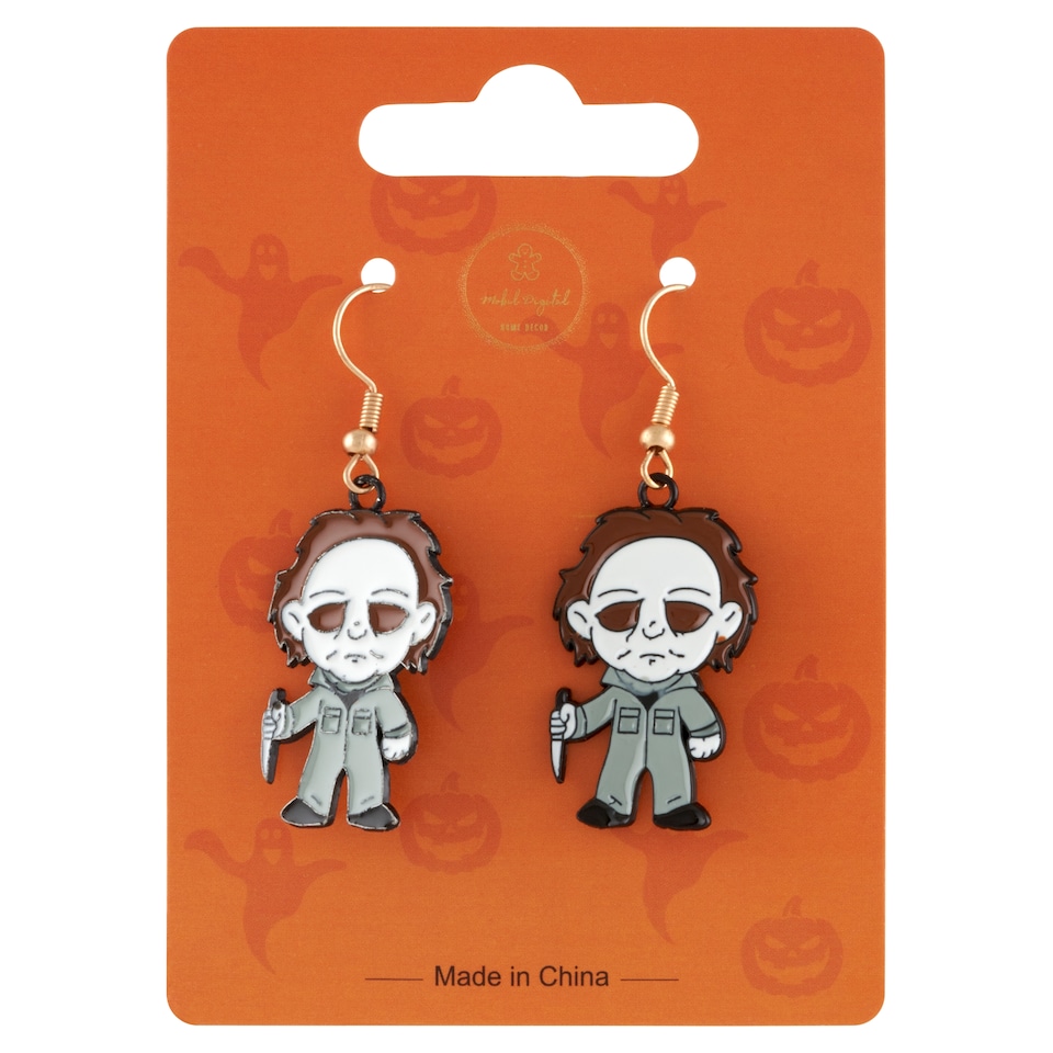 Mobil Digital Halloween Figure Earrings