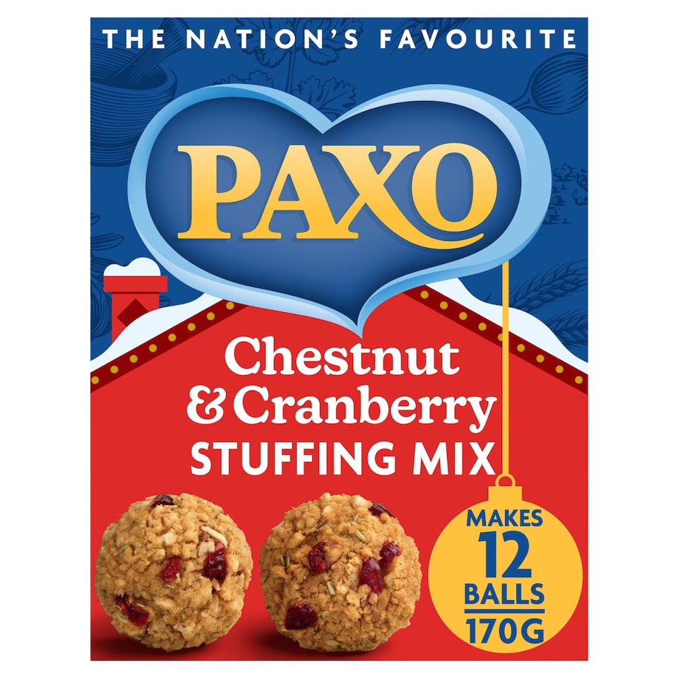 image 1 of Paxo Chestnut & Cranberry Stuffing Mix 170G