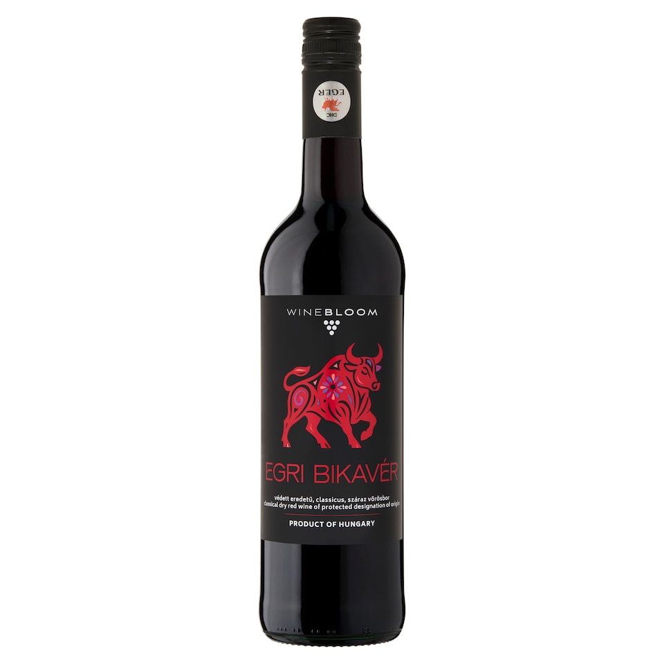 Winebloom Egri Bikavér Red Dry Wine 750 ml
