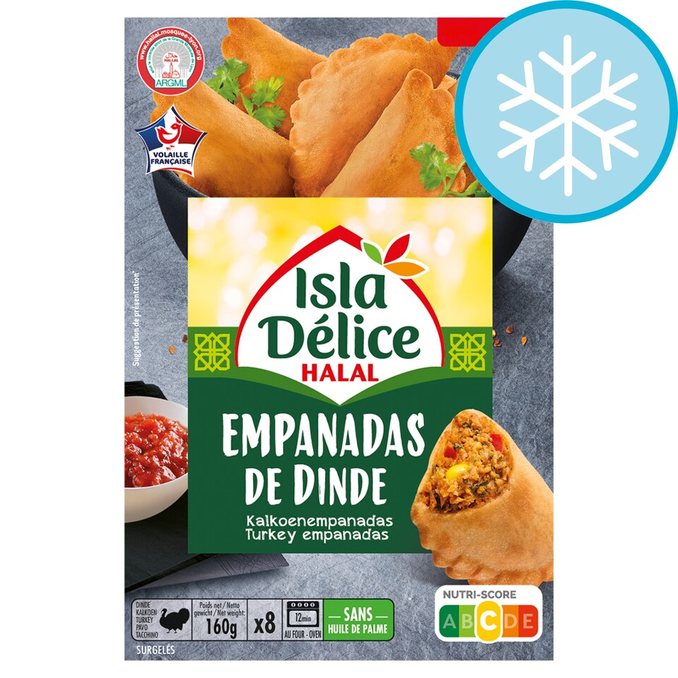 Isla Delice Halal Turkey Empanadas 160g
