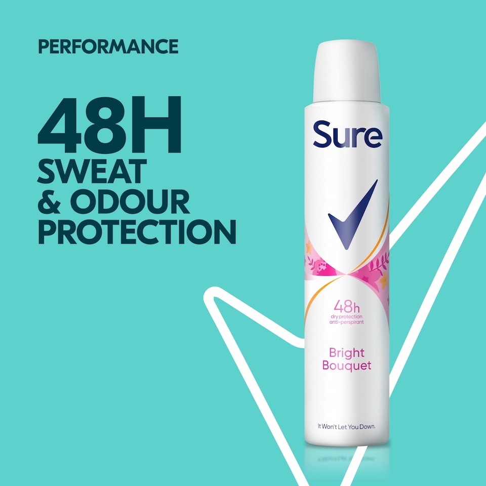 image 1 of Sure Women Bright Bouquet 48h Antiperspirant Deodorant 200ml