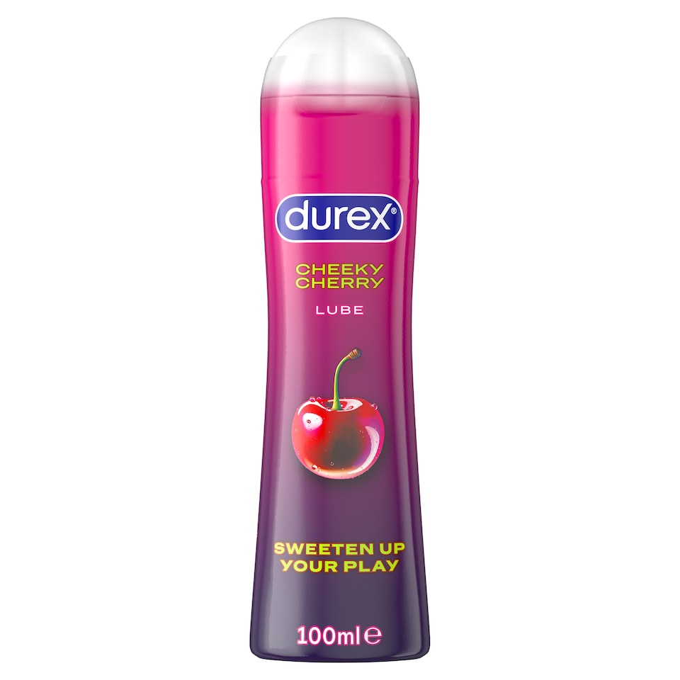 image 1 of Durex Water Based Flavoured Edible Lube - Cherry 100ml