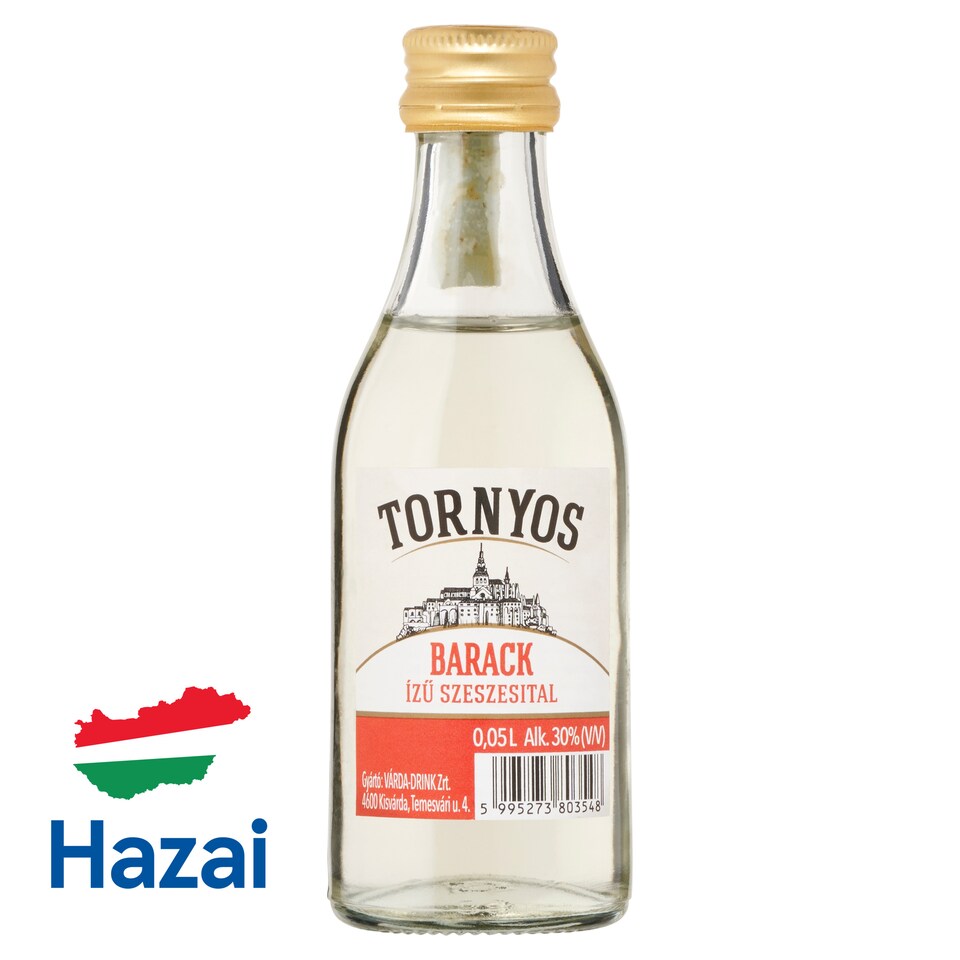 Tornyos Peach Flavor Spirit 30% 0,05 l