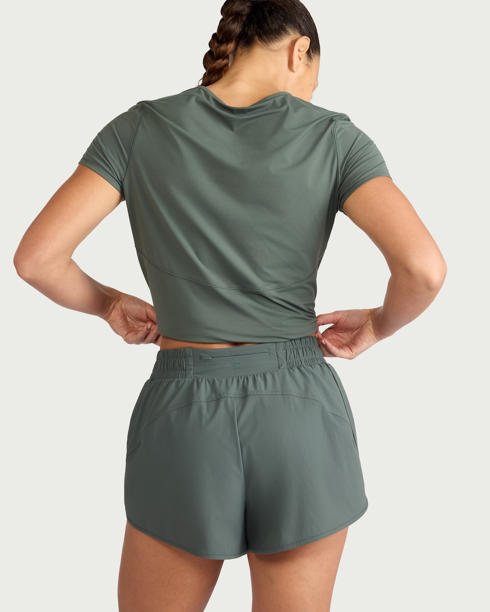 image 1 of F&F Active ULTRARUN Shorts in Green