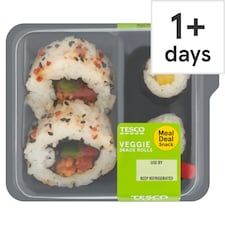 Tesco Vegetable Sushi Snack 70g