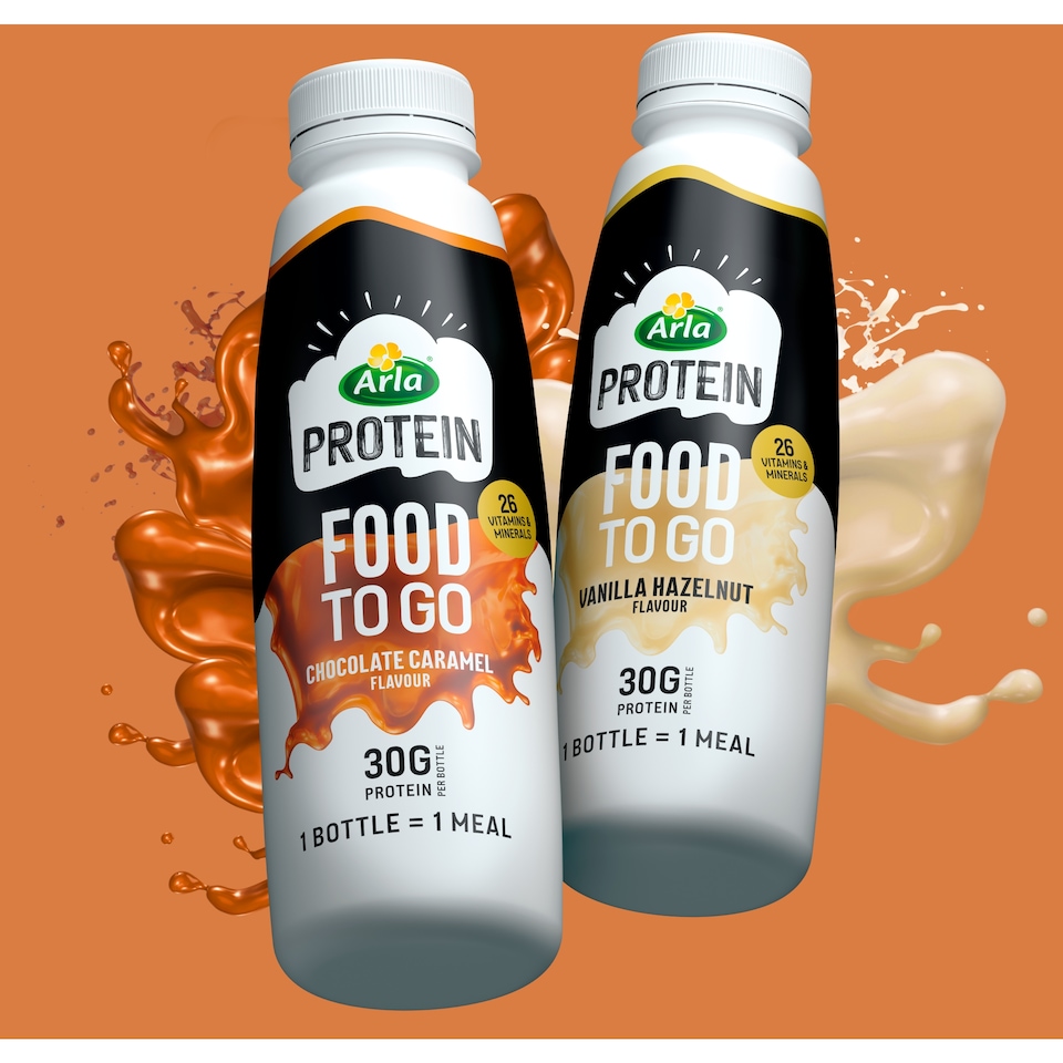 image 1 of Arla Protein Food To Go Meal Drink Vanilla Hazelnut 500ml