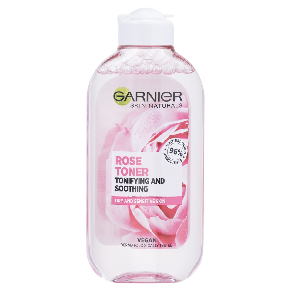 Garnier Skin Naturals Botanical pleťová voda s květy růže, 200 ml