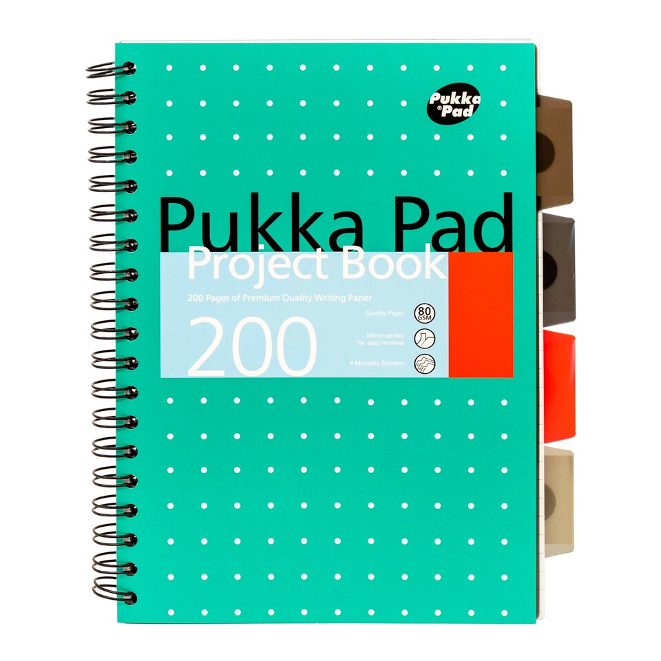 Pukka B5 Project Book Metallic