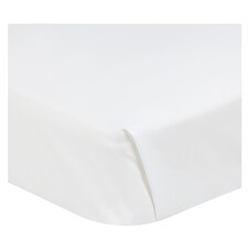 Tesco 100% Cotton Flat White Double