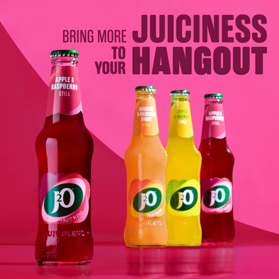 image 1 of J2O Apple & Raspberry 4x275ml