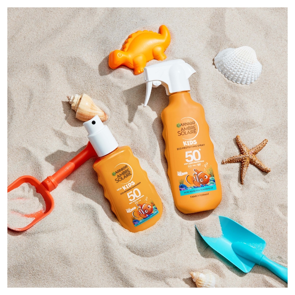 image 1 of Garnier Ambre Solaire Kids Protection Spray Spf50+ 150Ml