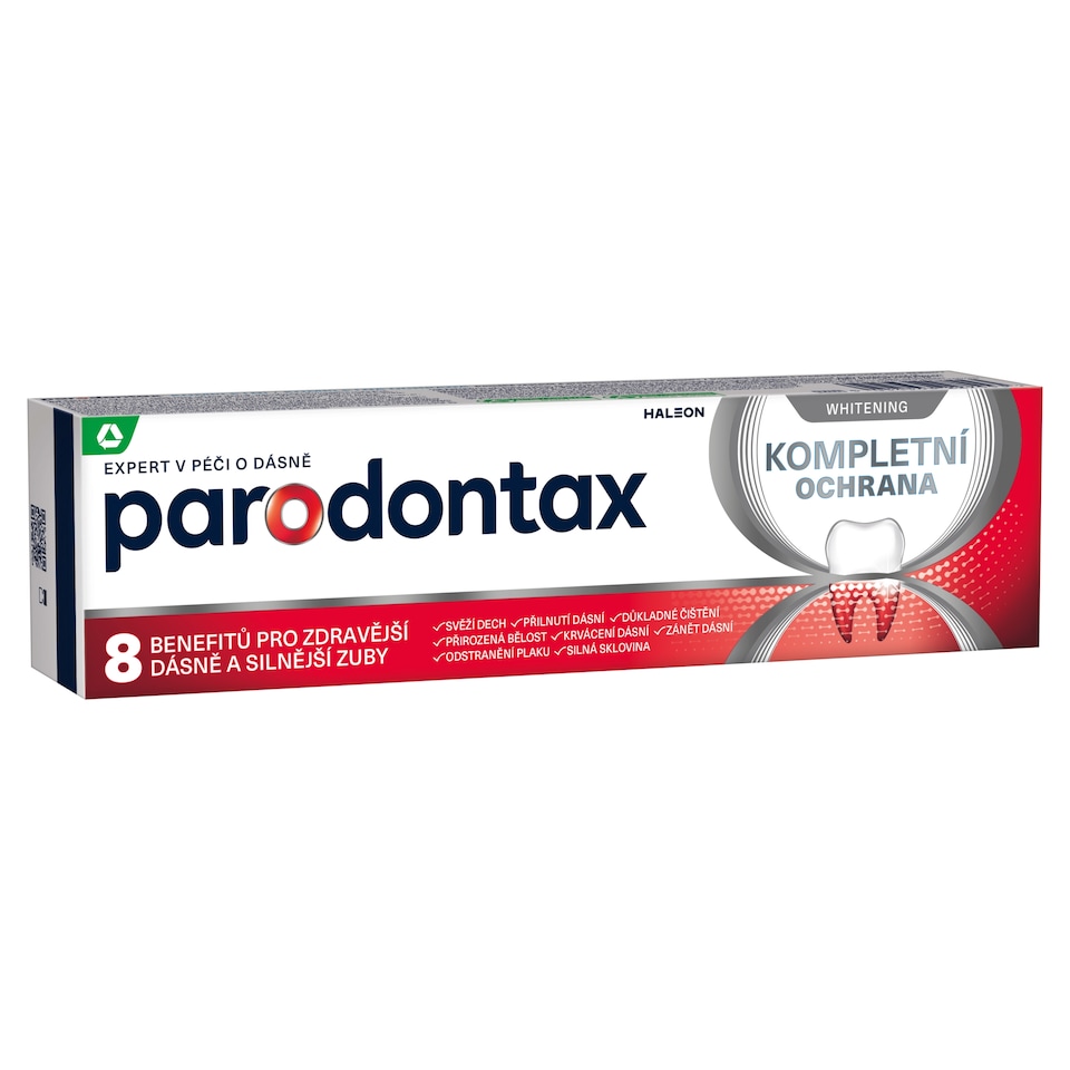 image 1 of Parodontax Whitening kompletní ochrana zubní pasta s fluoridem 75ml