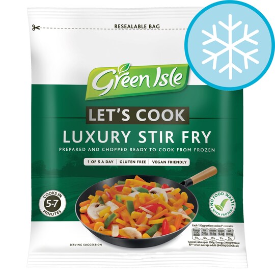 Green Isle Let's Cook Luxury Stir Fry 580G Tesco Groceries