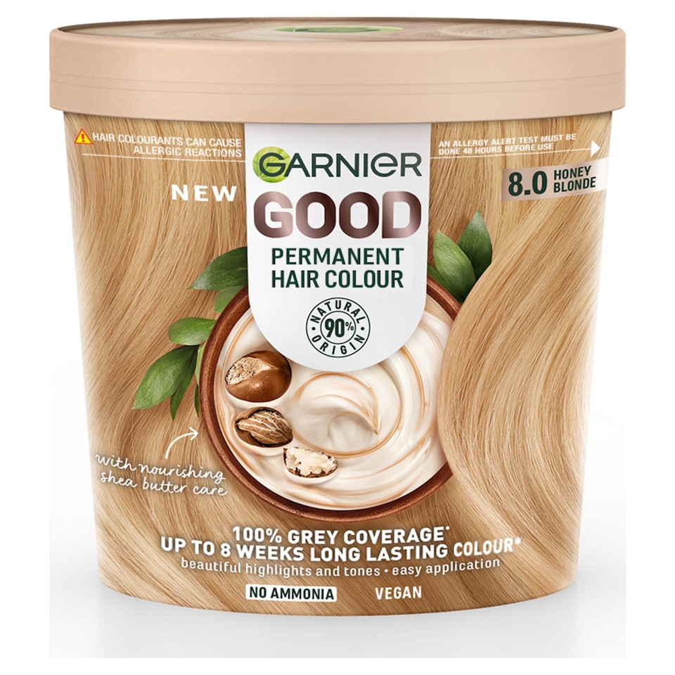 image 1 of Garnier Good Permanent Hair Colour - 8.0 Honey Blonde