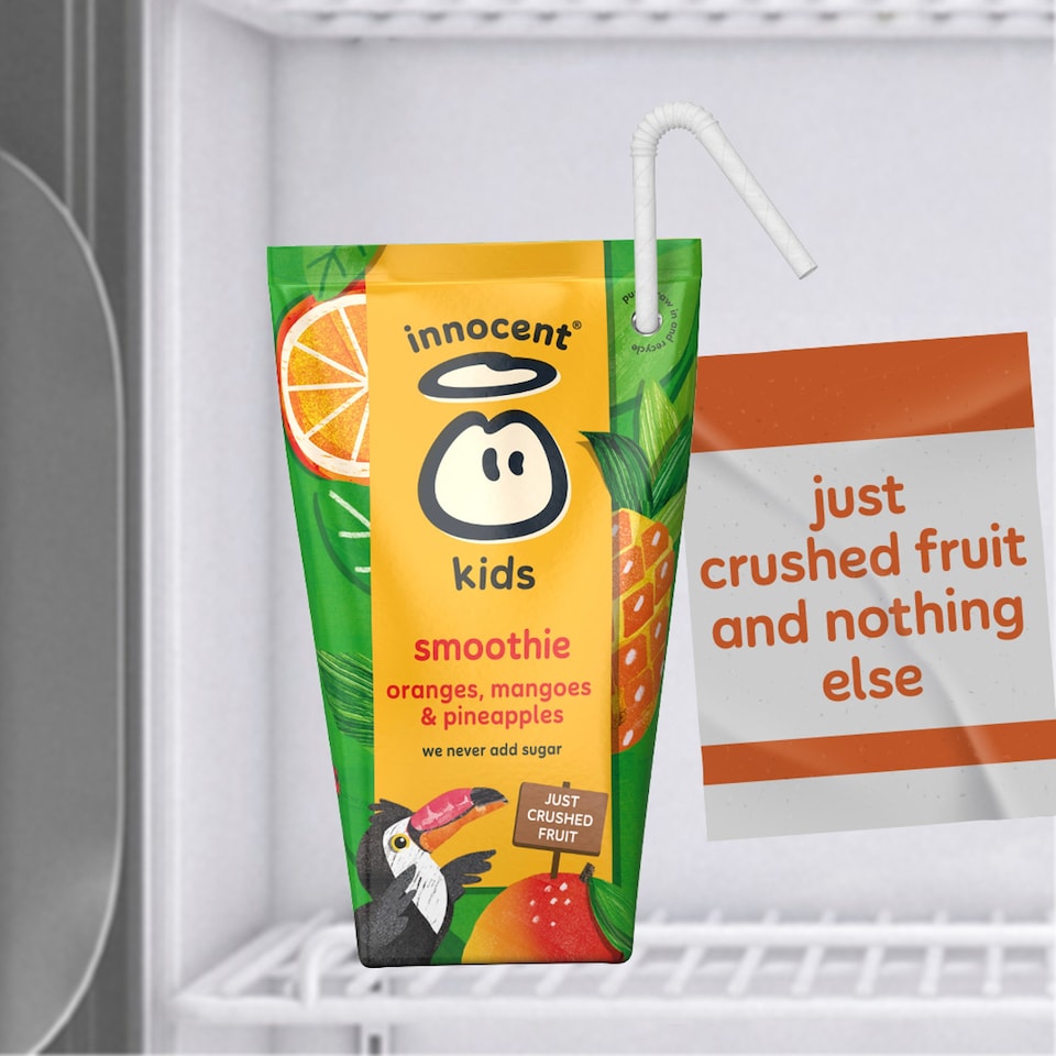 image 1 of innocent Kids Orange, Mango & Pineapple Smoothies 10x150ml