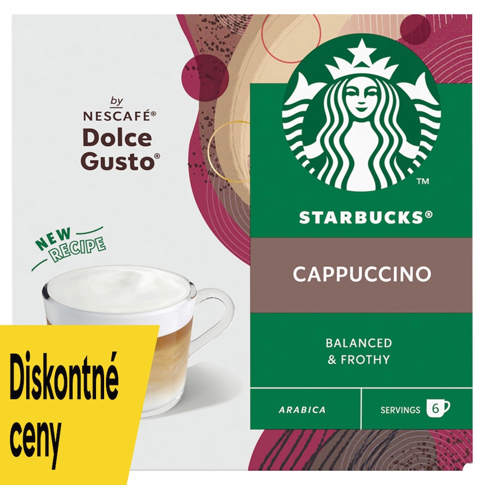 obrázok 1 z STARBUCKS Cappuccino by NESCAFÉ Dolce Gusto - 12 kapsúl (6 šálok)