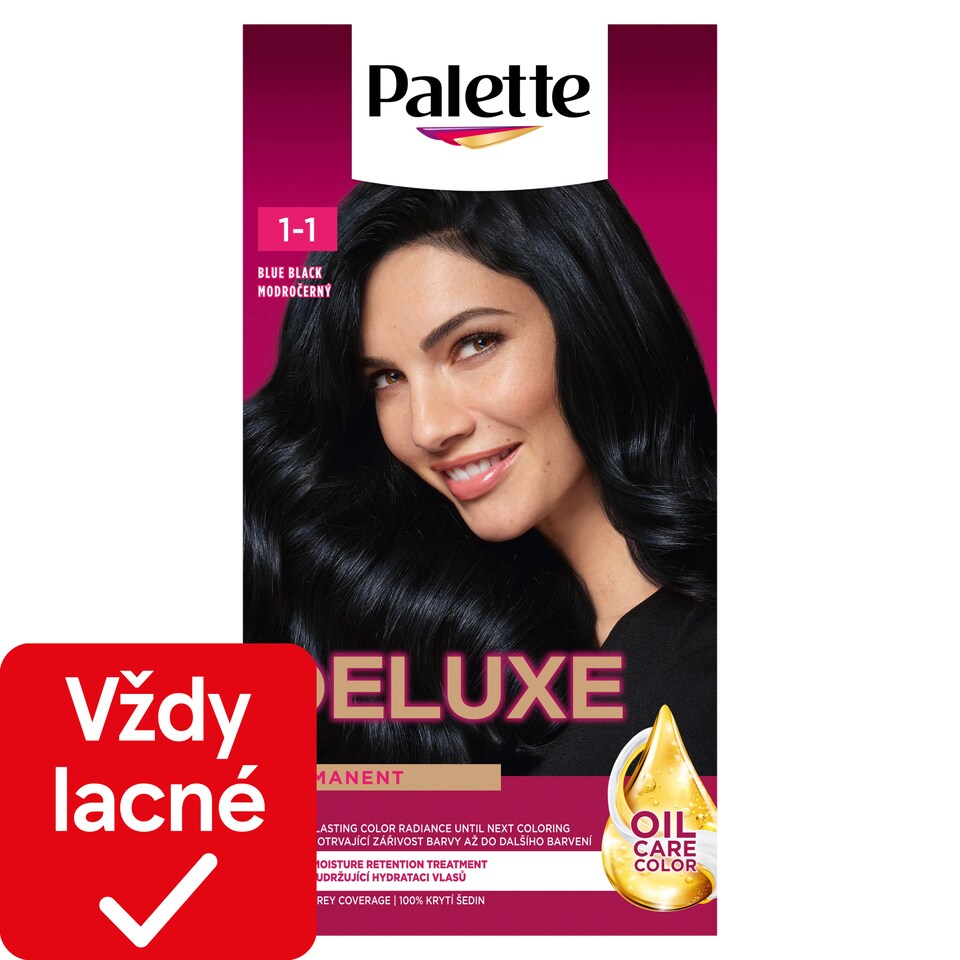 image 1 of Palette Deluxe Hair Color Blue Black 1-1