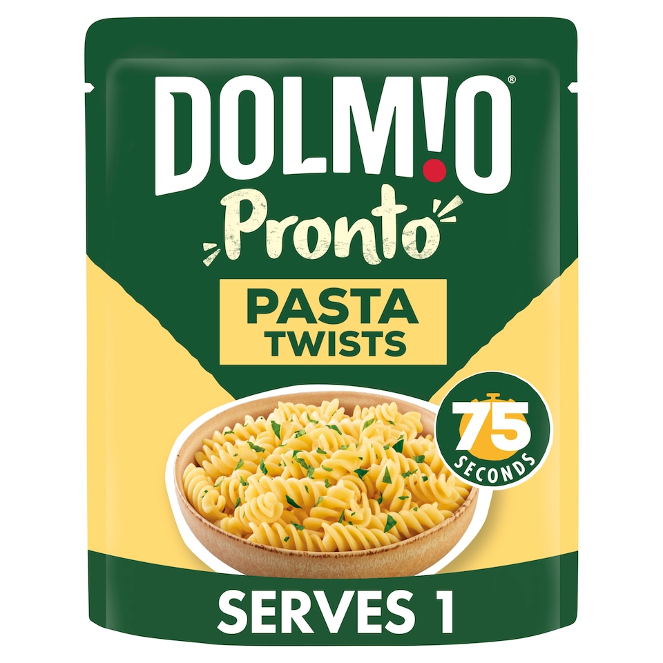 image 1 of Dolmio Fusilli Microwave Pasta Twists 200g