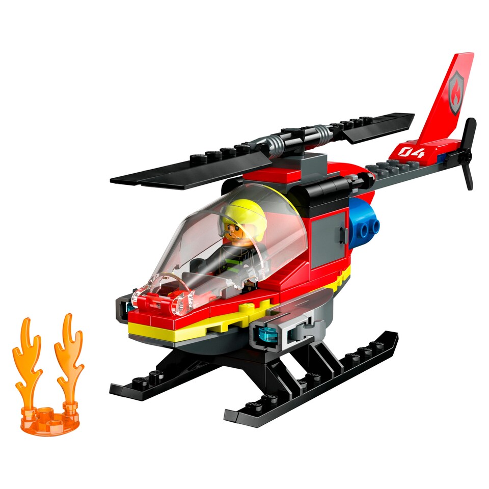 image 1 of LEGO City 60411 Fire Rescue Helicopter