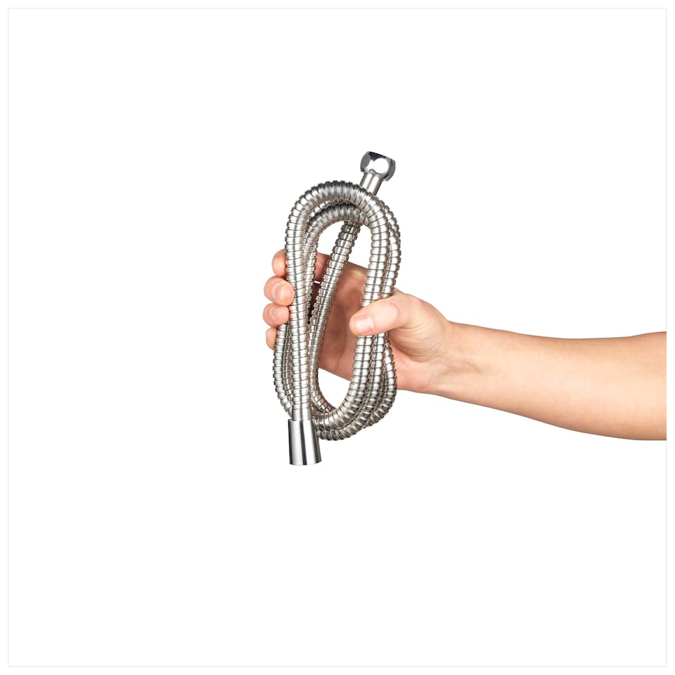 image 1 of Beldray Chrome Shower Hose 1.5 Metre